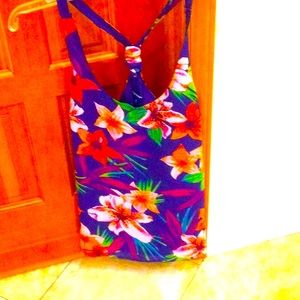 Old Navy tropical tank top